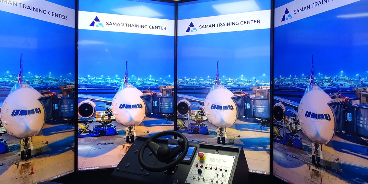 Installation and commissioning of ground support equipment simulator (GSE) in Saman Air Services Company for the first time in the Middle East